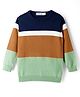 Noddy Full Sleeves Colour Blocked Winter Tee - Mustard
