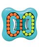 AKN TOYS Rotating Magic Bean Toys, Decompression Rotating Small Beads Magic Cube Puzzle- Pack of 1- ( Color May Vary )
