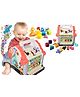 Sanjary Activity House Shape Sorter Blocks Toy, Cottage Educational Toy, Animal Shape Blocks Toy with Light and Musical piano toy color design may vary