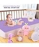 Dream Care Star Waterproof Reusable Bassinet & Cradle Mattress for Your Newly Born Babies (Small-50cm X 70cm Color-Violet)