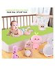 Dream Care Star Waterproof Reusable Cot Sheet for Babies Cradle (Small-50cm X 70cm Color-Pista Green)