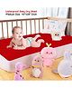 Dream Care Star Waterproof Reusable Quick Absorbant Baby Dry Sheet (Medium-70cm X 100cm Color-Red)