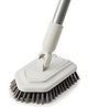 COZY VIBES Long Handle Bathroom Cleaning Brush 360 Degree Cleaning of Wall Corner Gaps Scalable Shortboard Brush - PACK OF 1 - COLOR MAY VARY