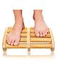 COZY VIBES Wooden Roller Foot Massager Big Size Body Stress Buster & Accupressure Point Device Relaxation Health Care Product foot massager and Legs Pain Relief Massager - PACK OF 1 - COLOR MAY VARY