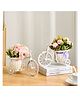 COZY VIBES Decorative Tricycle Flower Basket Flower Vase for Home Event Decoration Elegant Design Durable Lightweight for Indoor Outdoor - Pack of 1 - Color May Vary