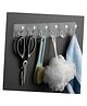 COZY VIBES 2PCS SET Adhesive Wall Hooks for Kitchen, Multi-Purpose Clear Wall Hooks for Kitchen, Bathroom and Garage Punch Storage for Easy Organization - PACK OF 1 - COLOR MAY VARY
