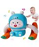 Elecart Tumbling Crawling Rabbit Toy  Musical Flip & Roll Bunny with Lights & Sound, Touch & Sound Activated Montessori Sensory Toy for Toddlers, Unbreakable Educational Gift for Boys & Girls