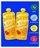 Happa Organic Baby Food Apple & Mango Puree | 100% Fruits | No Sugar, Milk Powder, Preservatives | 4 Packs | 6M+ (100g Each)