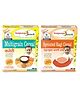 Sampoorna Satwik Sprouted Wheat & Ragi Baby Cereal, Natural & Preservative-Free, 6-24M - 400g Total