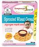 Sampoorna Satwik Combo Baby Cereal, Multigrain & Sprouted Grains, 6-24M, No Preservatives, 3-Pack 200g Each