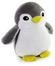 MummaSmile  Penguin Soft Toy White Grey - Height 30 cm