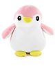 MummaSmile  Penguin Soft Toy White Pink - Height 30 cm