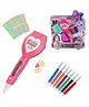 Azhari Pretend Play DIY Beautiful Beauty Tattoo Art Pen Kit - 7Pcs Set  for Girls Color May Vary