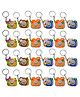 Asera Light Keyrings Keychains Mix designs for Kids Birthday Return Gifts for Boys / Girls (Set of 24)