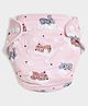 Mi Arcus Printed Reusable Cloth Diaper with Smart Dry Insert Combo- Peach- 6M - 3Y