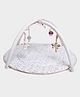 Mi Arcus Soft Printed Baby Play Gym Mat with Hanging Soft Toy- Cream