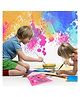 Kids Mandi Art Supplies - Portable Art Box with 24 pcs Drawing, Painting & More Coloring Supplies Gift for Kids .