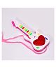 Kids Mandi Musical Mini Guitar Toy with Musical Rhymes Sound and 3D Light Battery Operated Musical Instruments Lighting Toys for Kid and Toddlers (Multicolour).