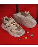 FEETWELL SHOES Colour Blocked LED Shoes - Beige