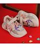 FEETWELL SHOES Colour Blocked LED Shoes - Pink