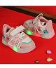 FEETWELL SHOES M Alphabet Patch Detailed LED Shoes - Pink