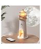 YAMAMA Atmosphere Lighthouse Night Light | Moon Projection Lighthouse Lamp with Remote | 3 Levels Dimmable Table Lamp for Room Décor | Rechargeable Led Night Light | Unique Gift for Kids  Multicolor