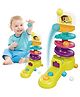Azhari  2 in 1 Fun Educational Basket Ball Shooting Game Ball Drop & Roll Toy Baby Shooting Game Toys for Kids Color May Vary