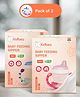 Kidbea Baby Milk Feeding Sipper Cup, 200ml, 100 g, Blue/Pink | Anti-Colic Nipple | BPA-Free | Rust Free | Food Grade