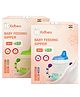 Kidbea Baby Milk Feeding Sipper Cup, 200ml, 100 g, Green/Blue | Anti-Colic Nipple | BPA-Free | Rust Free | Food Grade
