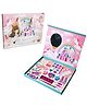 Vikrida Big Size Kids Washable Makeup Kit  Fold-Out Makeup Palette with Mirror, Non-Toxic Cosmetic Toy Set for Girls, Pretend Play Makeup Gift for Kids & Teens (Washable & Skin-Friendly)