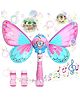 Vikrida Magic Wand Butterfly Bubble Machine  Automatic Powerful Bubble Blower for Kids with Bubble Solution  Indoor & Outdoor Party Toy for Birthdays, Weddings, and Garden Play