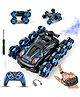 Vikrida Gesture Sensing 8WD RC Stunt Car  Rechargeable Double-Sided Drift Crawler with Hand Remote  Racing Toy for Boys (Ages 812)  Birthday Gift  Multicolor