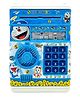 Magicwand ATM Piggy Bank|Mini ATM|Coin Bank Money Saving Box with Password,Cartoon Blue  Kids Safe Money Bank for Kids with Auto Grab Note Slot