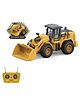 Magicwand 1:24 Scale Die-Cast JCB Bulldozer Box Packed Mustard] with Openable Doors, Working Lights and Shockers Pack of 1