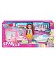 Magicwand Sparkle Bella Fashion Doll Gudiya with Her Personal Style Wardrobe & Lots of Accessories - Length 23 cm