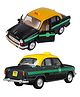 Magicwand Die-Cast Metal 1:36 ScaleAmbassador Taxi  Classic with Openable Doors & Pull Back Action Pack of 1 - Multicolour