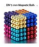 Magicwand DIY 5mm Magnetic Balls for Stress Relief etc (8 Colors Guaranteed)  (216 Pieces)