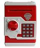 Magicwand Money Safe Kids Piggy Savings Bank with Electronic Lock (Red & White)