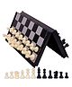 MagicwandPack of 1  Magnetic Chessboard Game Set with Folding Travel Portable Case Chess Board
