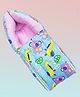 Safe-O-Kid Baby Sleeping & Carry Nest (06 Months) | Cotton Fabric, Zipper Closure, Travel-Friendly Baby Bed, Foldable Bedding for Newborns, Pink