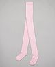 The Sandbox Clothing Co Cotton Lycra Knit Ribbed Stockings - Pink