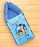 Disney by Baby Tales Sleeping Bag Cum Carry Nest With Lazy Sleepy Mickey Graphics - Blue