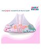 Baby Tales Little Floral Printed Baby Bedding with Mosquito Net - Peach