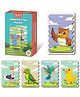 BitFeex 5-in-1 Wooden Bird Stick Puzzle for Kids  Montessori Animal Puzzle Sticks Set with Owl, Duck, Ostrich, Parrot & Hummingbird  Fun Educational Wooden Toy Gift Ages 3+
