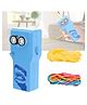 BitFeex Glow in The Dark Cartoon Rope Launcher with LED Lights for Kids and Adults  Endless Tricks, Fun STEM Toy Gift, Safe Durable Material Color may Vary