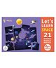 POPCORN Let's See Learn Space 21 Shaped Puzzles Pieces Kids Jigsaw Game Puzzles - Science Educational Planets Toys for Kids Children 4+ Years