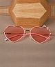 DukieKooky Heart Shaped Bow Designed Polarized & UV Protected Sunglasses - Pink