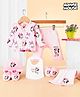 Babyhug Disney Baby Clothing Gift Set with Minnie & Daisy Print - Pink