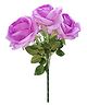 YOGO DECOR Dutch Rose Artificial Flower -Magenta, 7 Flowers (Set of 1 Stick) for Home & Office Decor | Elegant & Durable | Ideal for Hotels, Restaurants or Floral Bouquets Arrangements