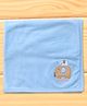 Pink Rabbit Terry Knit Towel With Elephant Print L 81 x L 81 cm - Light Blue
